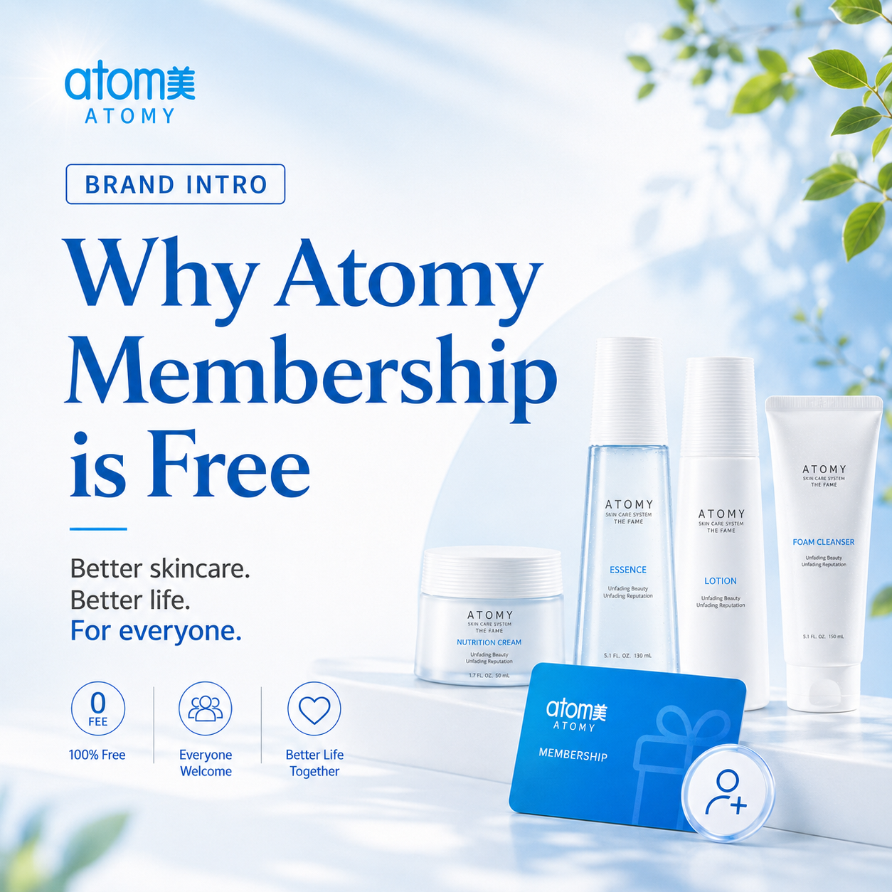Why Is Atomy Membership Free? The Truth About Their “No Fee” Policy